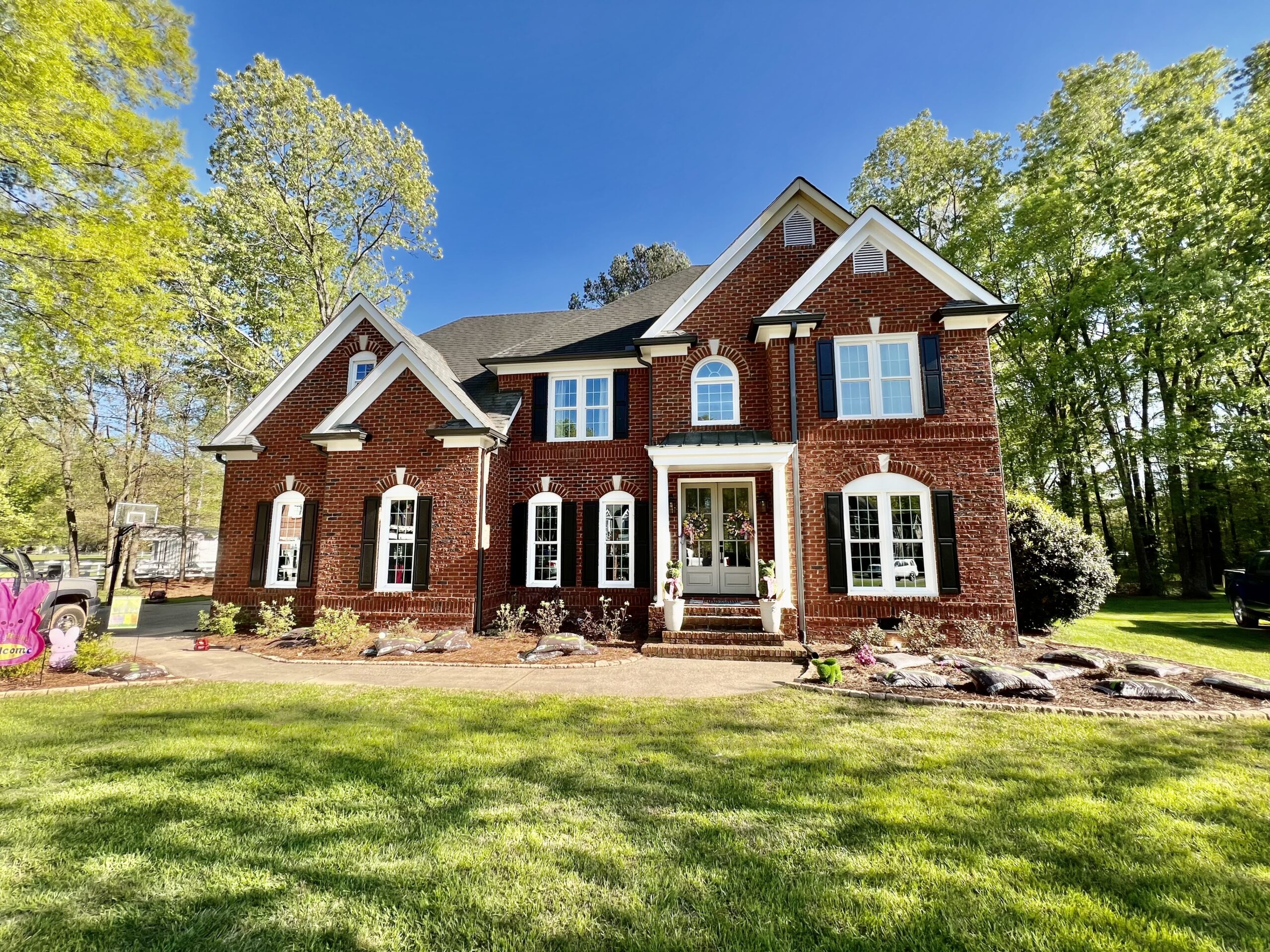 Image of a brick siding installation by RoofingCo.com