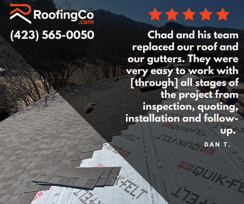 roof and gutter replacement google review